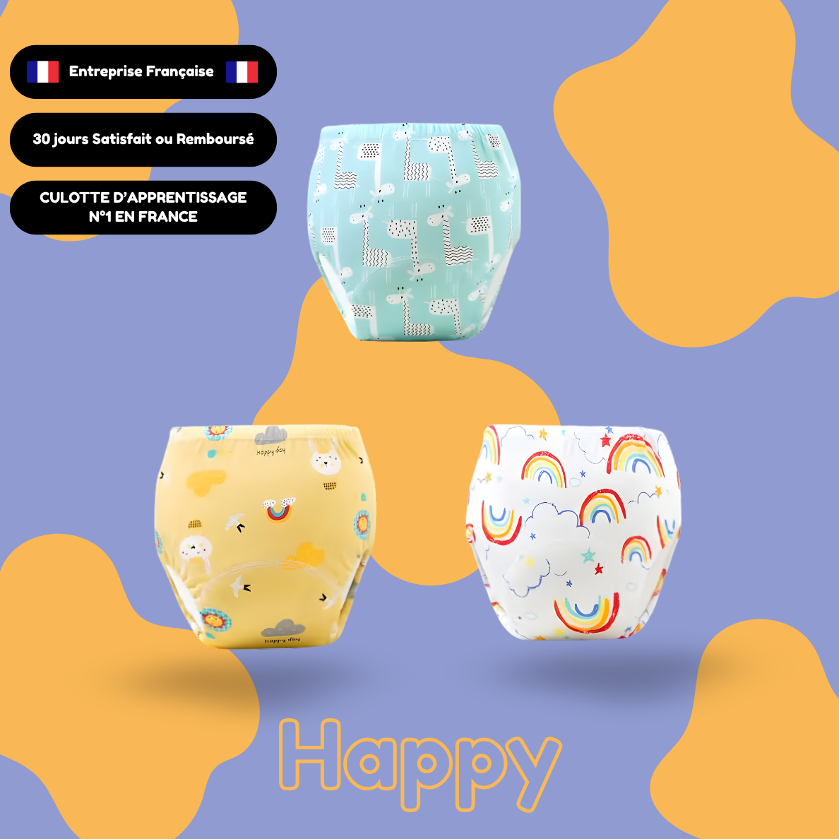 Nos Packs de Culotte d'Apprentissage