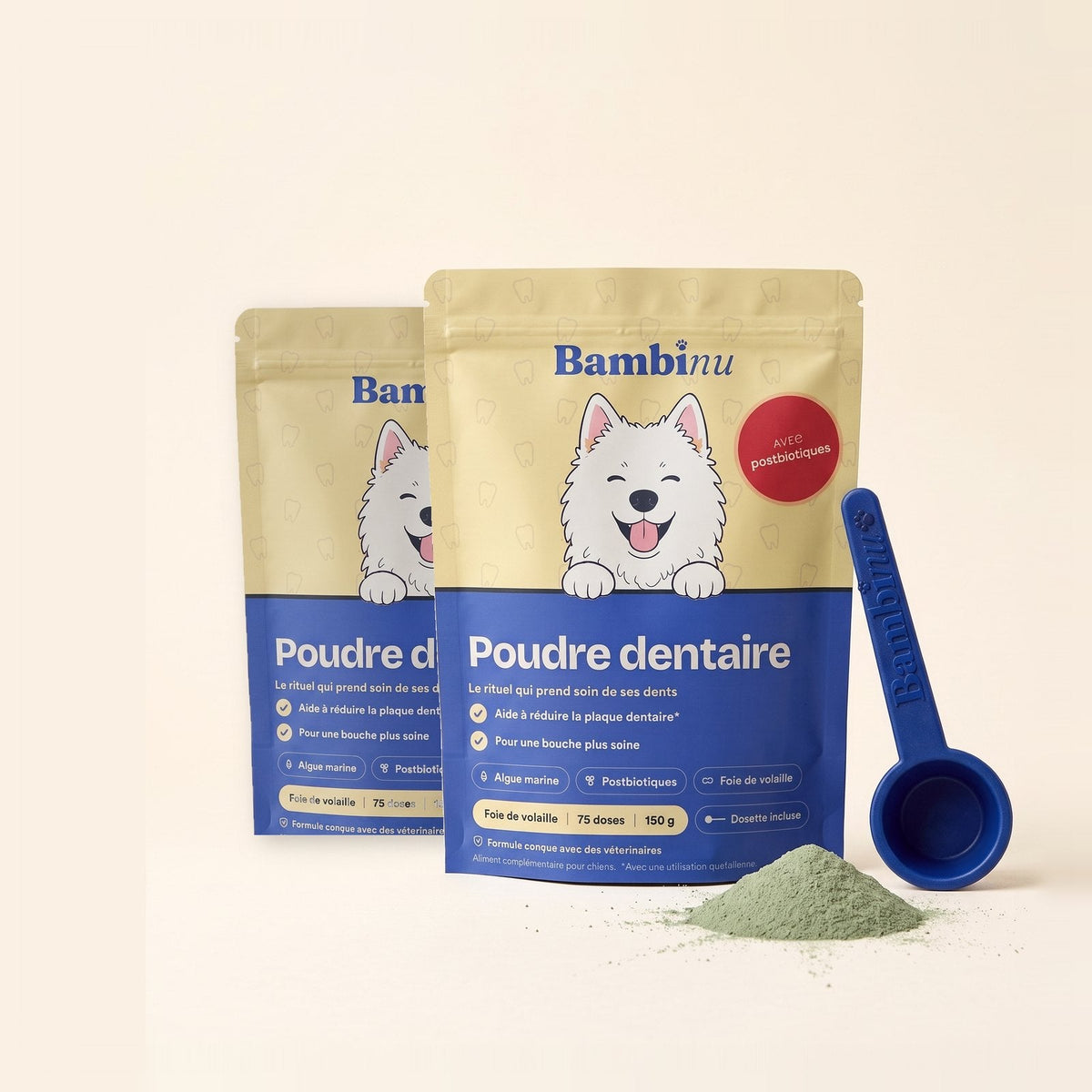 Poudre dentaire Bambinu – 2 sachets